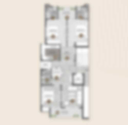 2.5 BHK (1500 Sqft) – Aura World