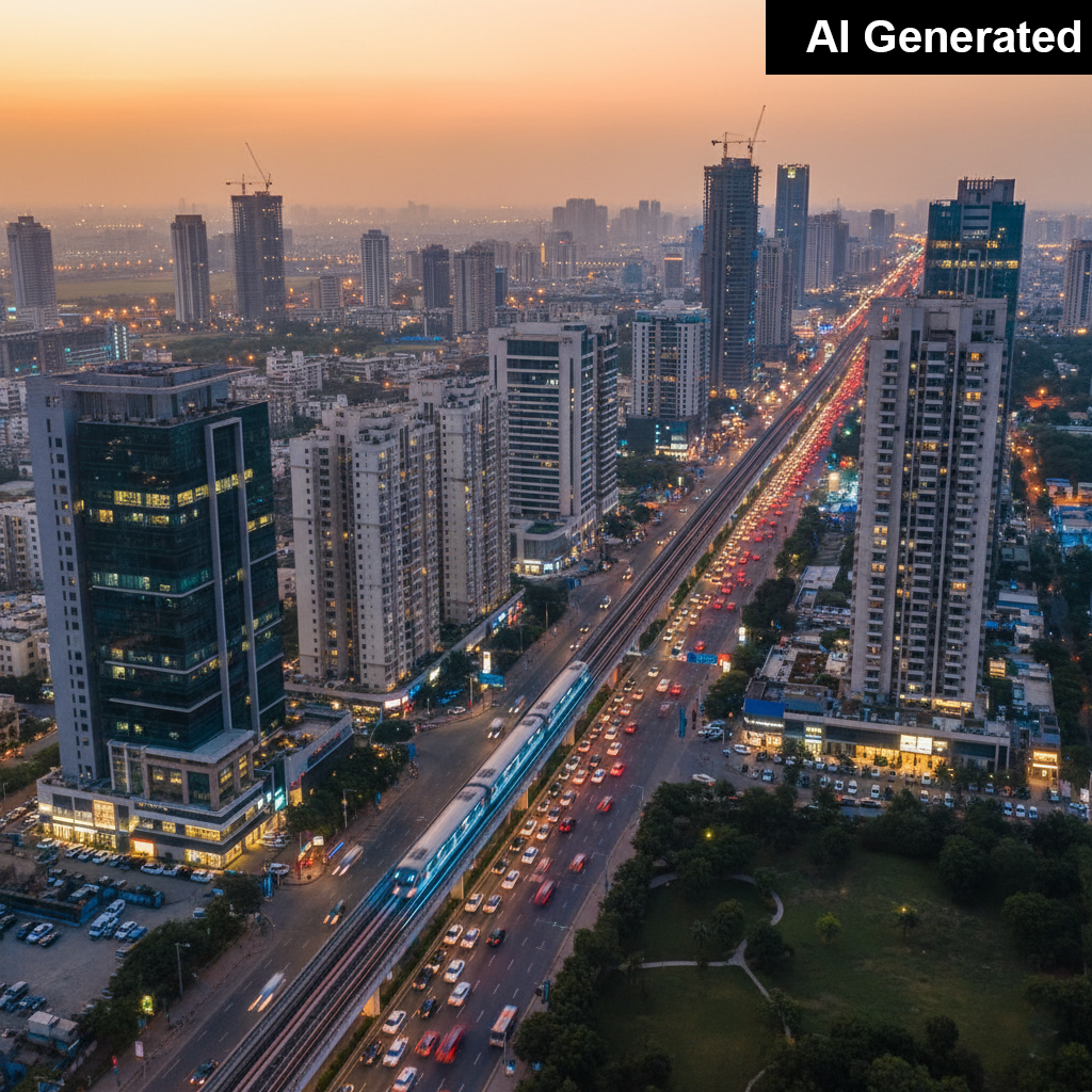 Gurugram metro real estate