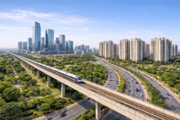 Gurgaon infrastructure real estate growth driven by metro, expressways, and rail projects