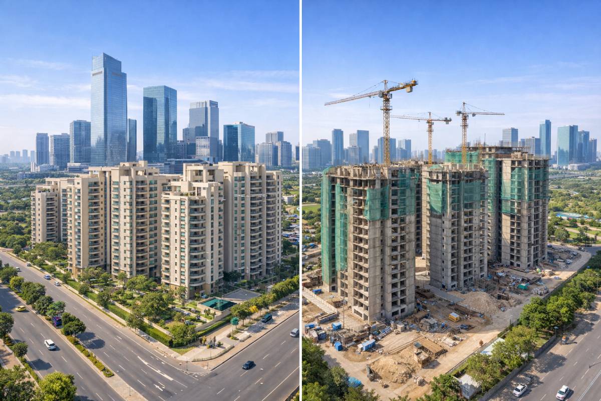 Ready to move vs new projects Gurgaon comparison for homebuyers and investors