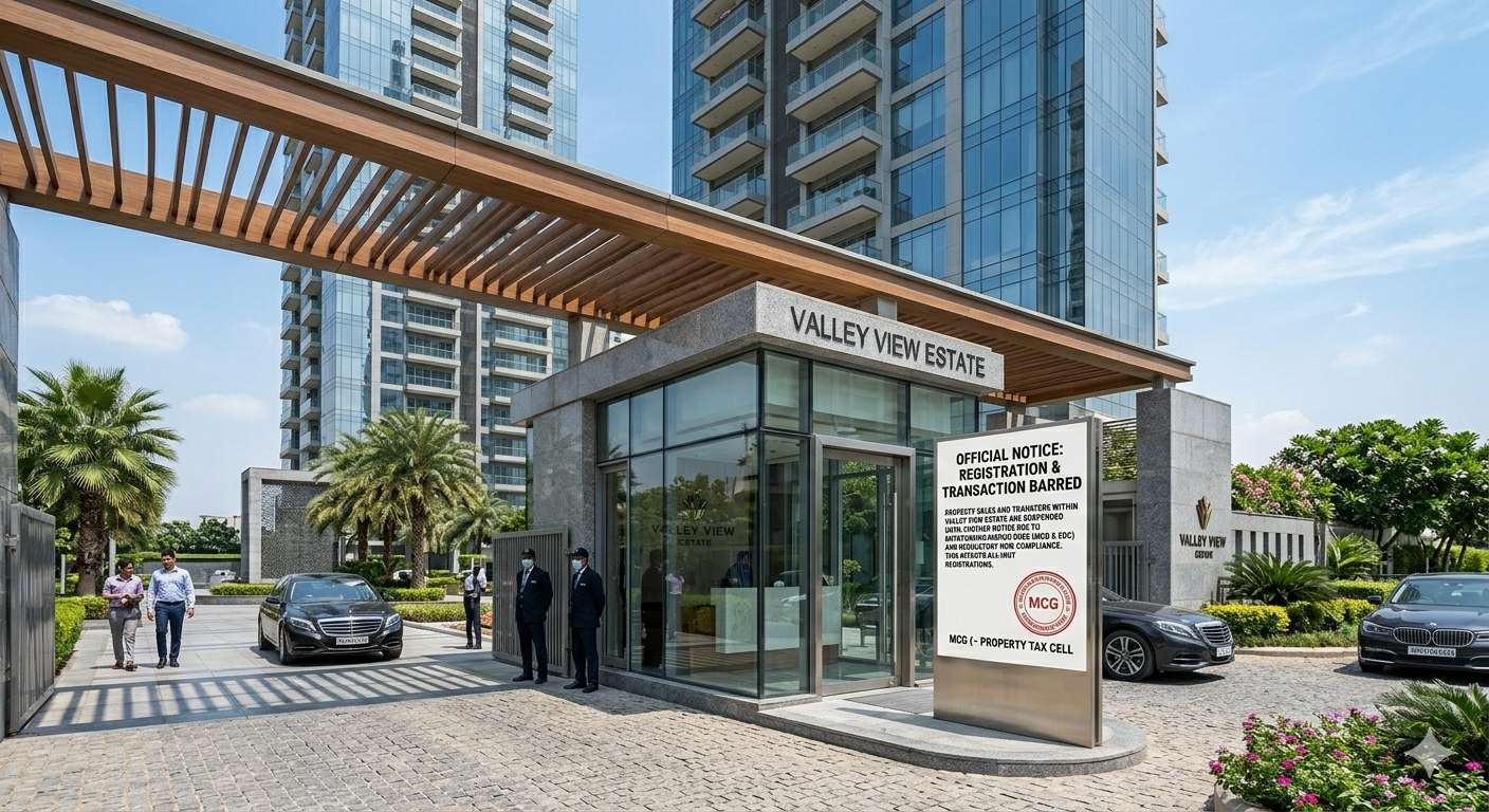 Valley View Estate property sales barred