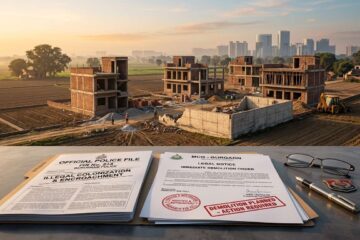 FIRs set to be filed against 214 in Gurugram over illegal housing colonies & eateries