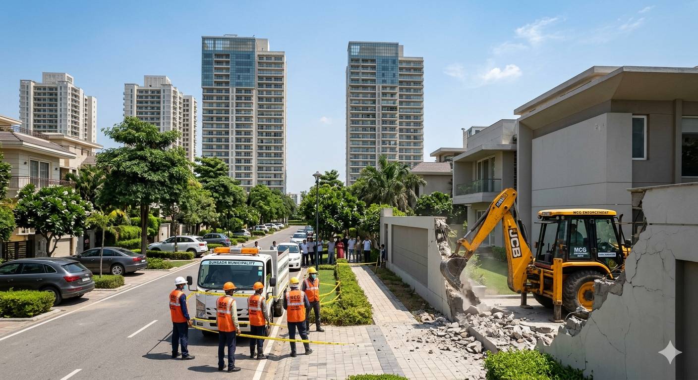illegal housing extensions
