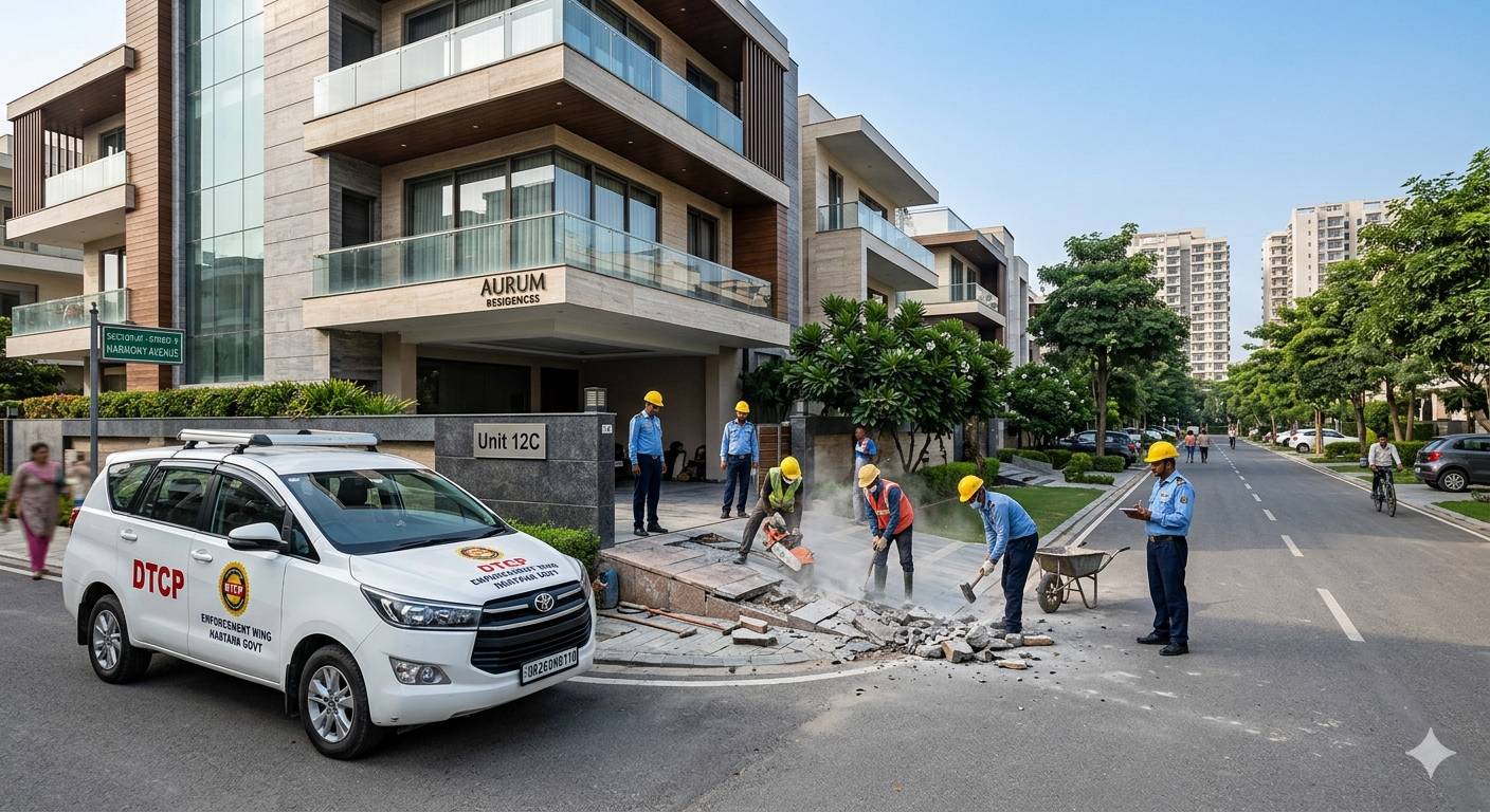 Demolition drive Gurugram S4 policy