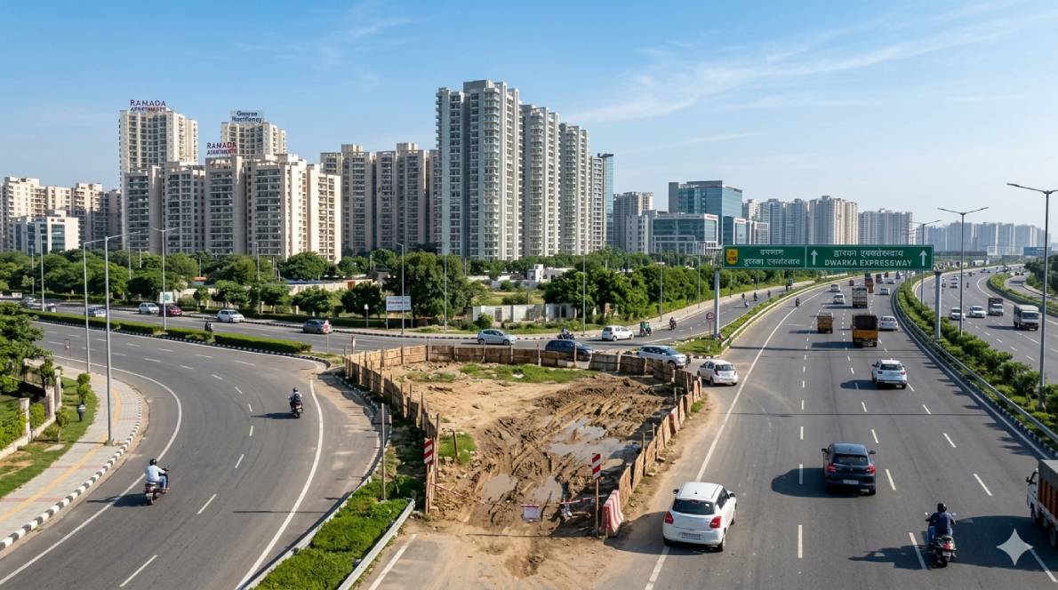Two missing links force seven km detour to e-way for Vatika commuters