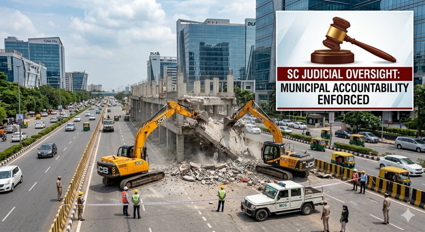 Civic Bodies Face Heat as SC Reviews Illegal Structures