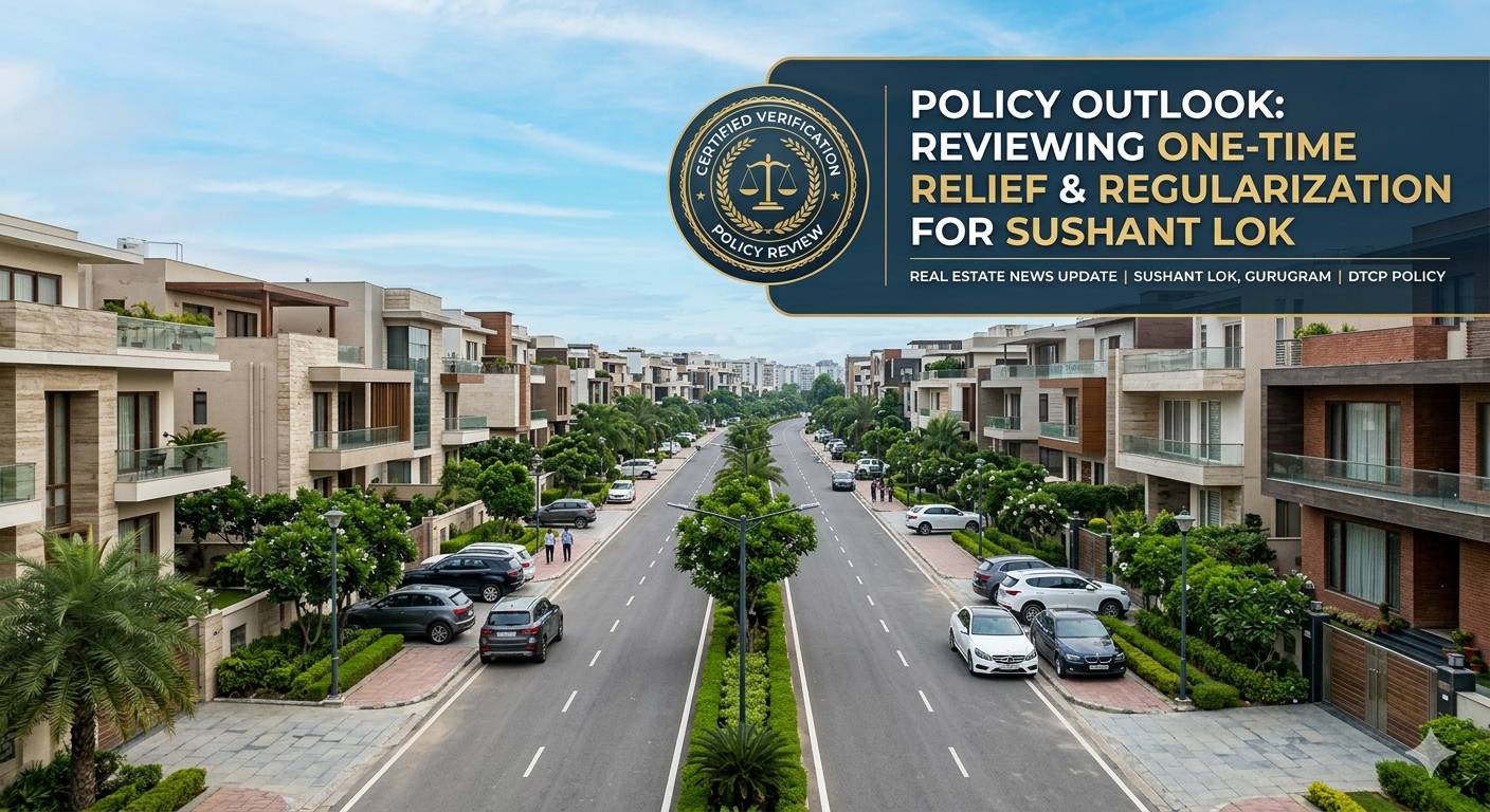 Regularise minor building violations: Plea seeks one-time relief policy for Sushant Lok 1, 2 and 3