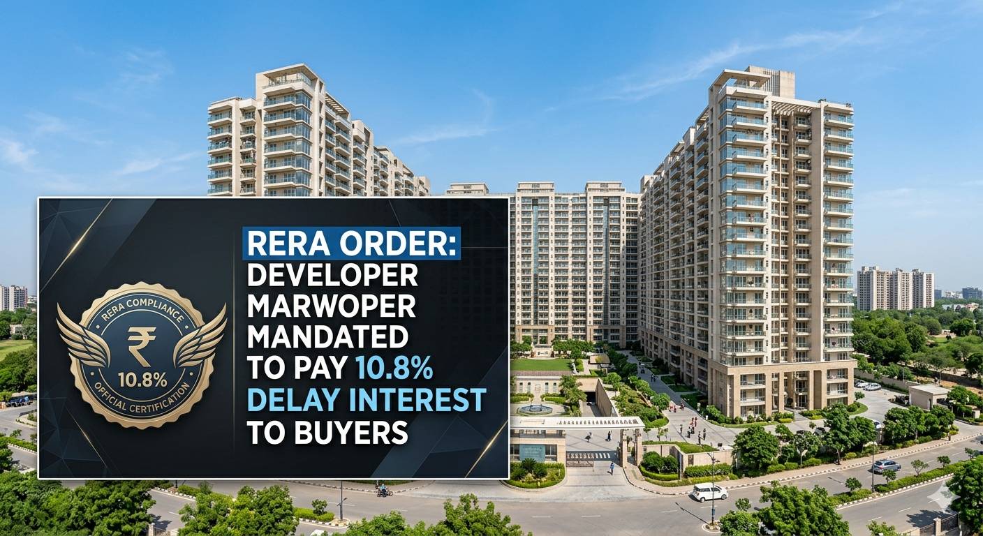 Pay 10.8% interest to buyers for flat handover delay: Haryana RERA to Pyramid Infratech