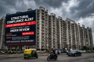 Balcony ceiling collapses in Gurugram society, buyers allege negligence by builder, demand probe