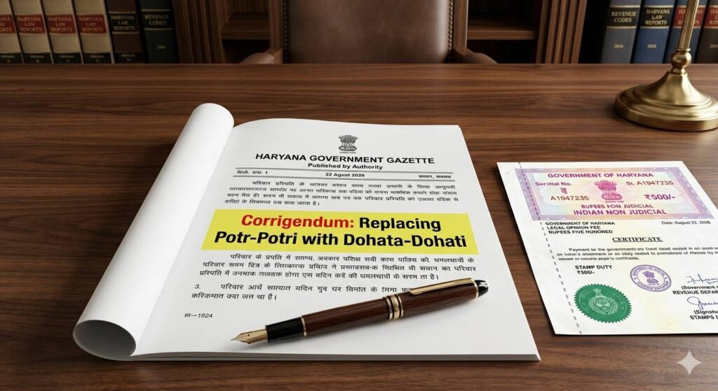 Haryana clarifies stamp duty waiver on family property transfers covering daughter's children