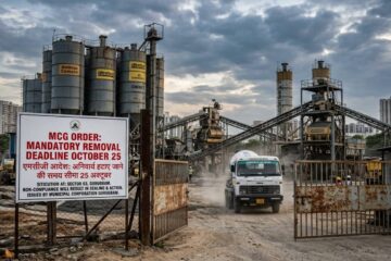 Gurugram civic body sets October 25 deadline to remove all 31 ready-mix concrete plants