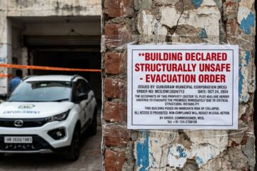 • Gurugram civic body flags 87 unsafe buildings, set to raze them