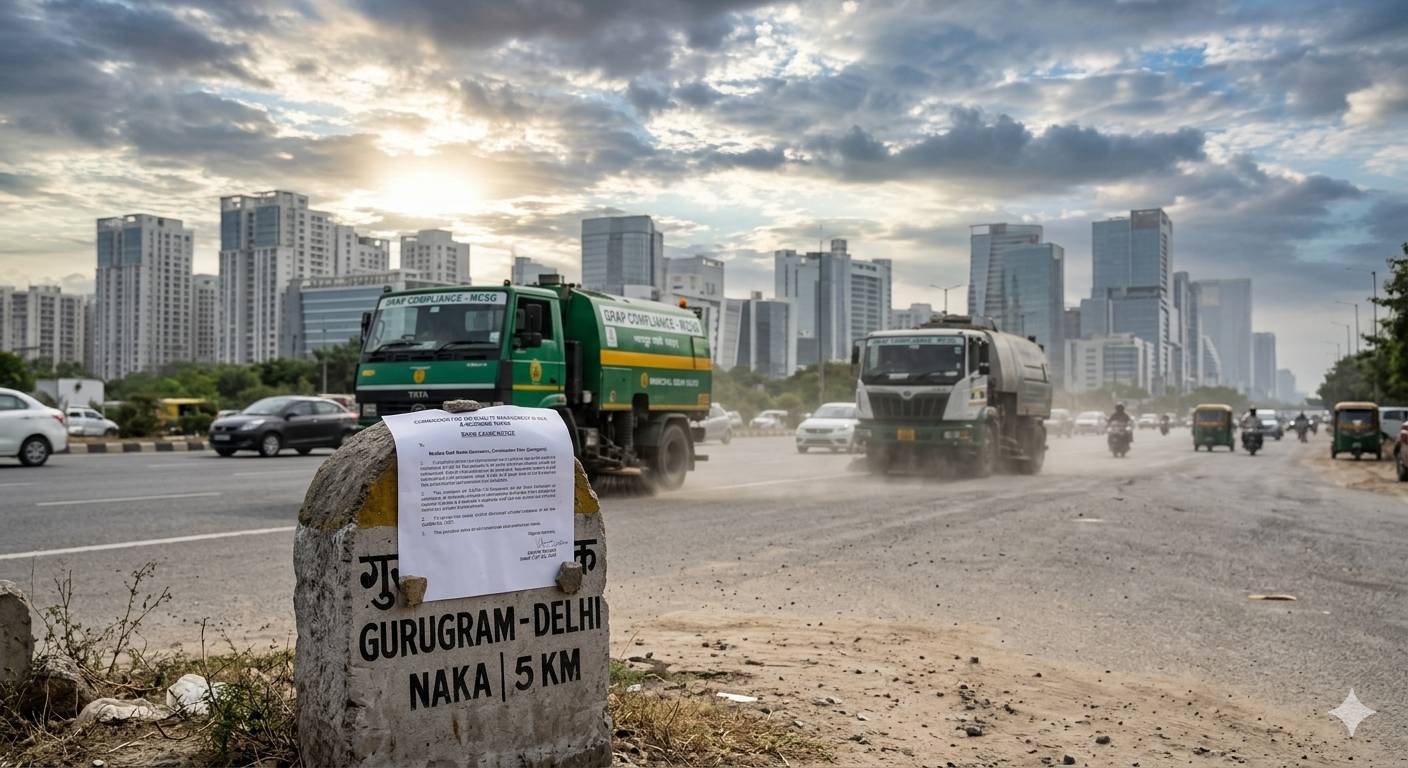 • CAQM issues notices to MCG, GMDA chiefs over dust-control failure in Gurugram