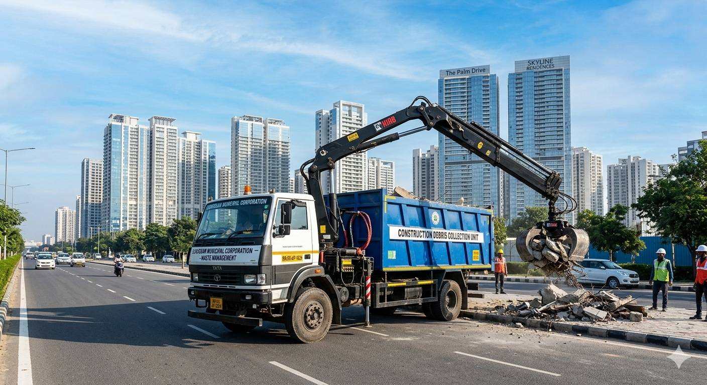 Gurugram civic body approves construction debris collection up to 500 tonnes daily