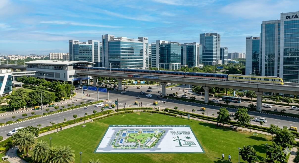residents oppose DLF plan to install 24 DG sets