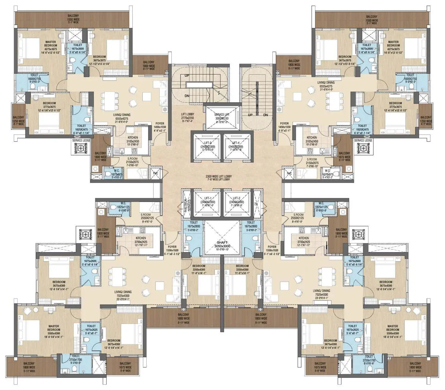 Puri The Aravallis Floor Plan Layout Design – Puri The Aravallis
