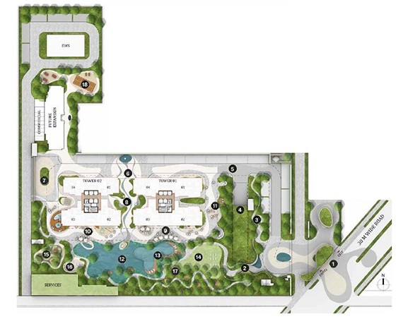 4 BHK – Riviera AIPL Lakecity