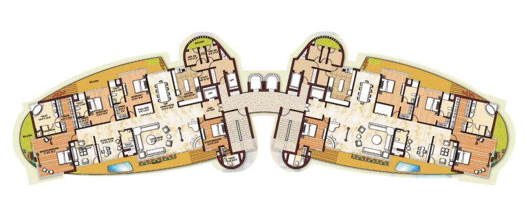 Typical Floor Plan - 5800 Sq Ft – Provence Estate