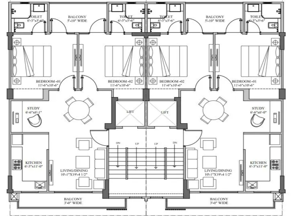 2.5 BHK – Smart World Gems