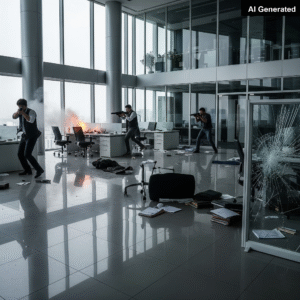 Gurgaon office shooting