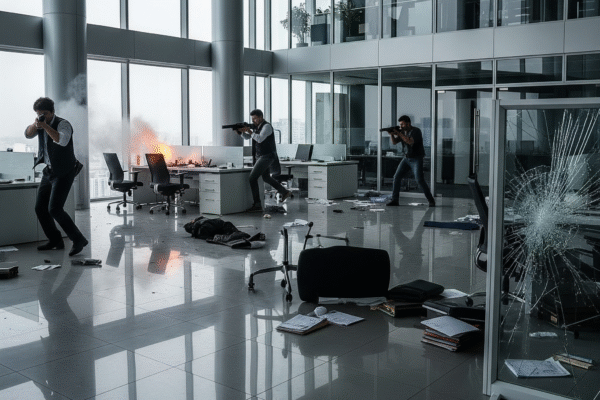 Gurgaon office shooting