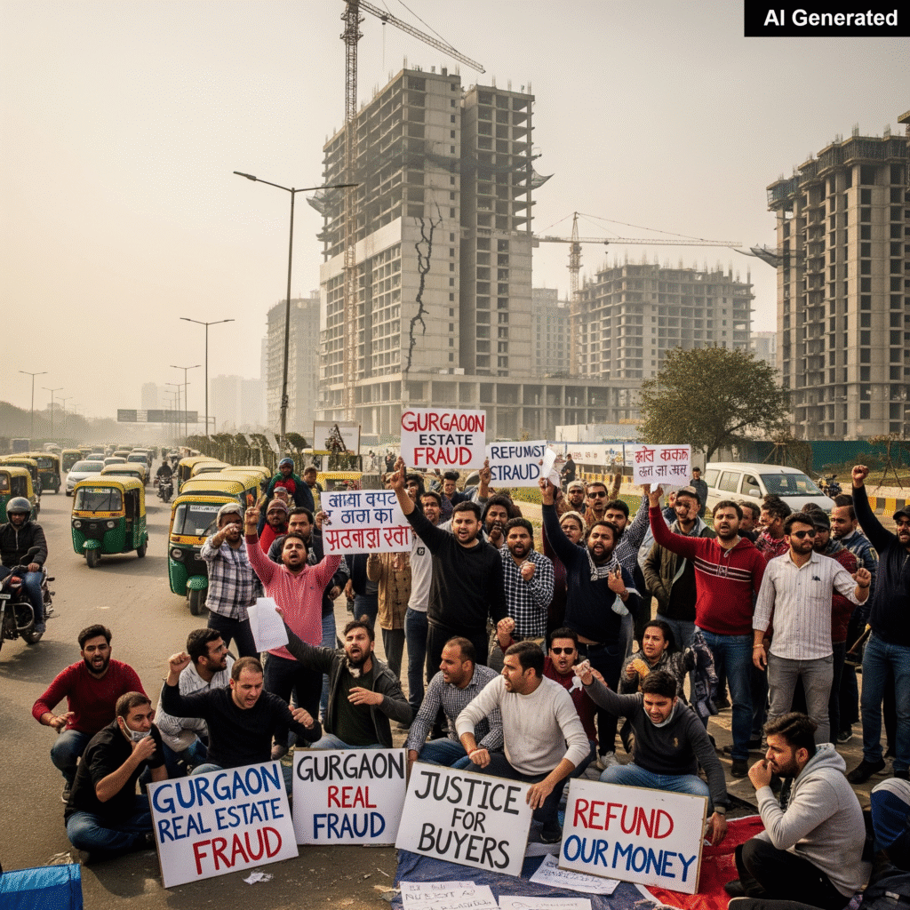 Gurgaon real estate fraud
