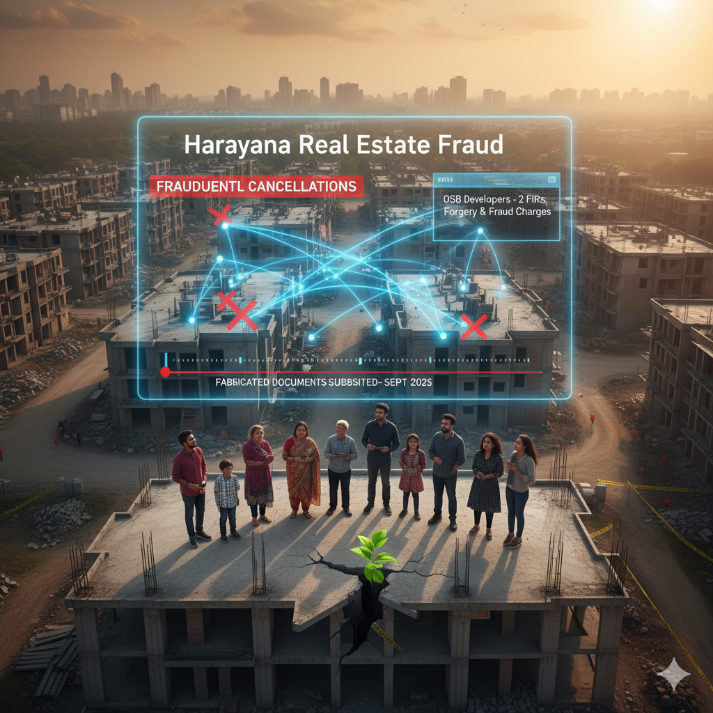 Haryana real estate fraud