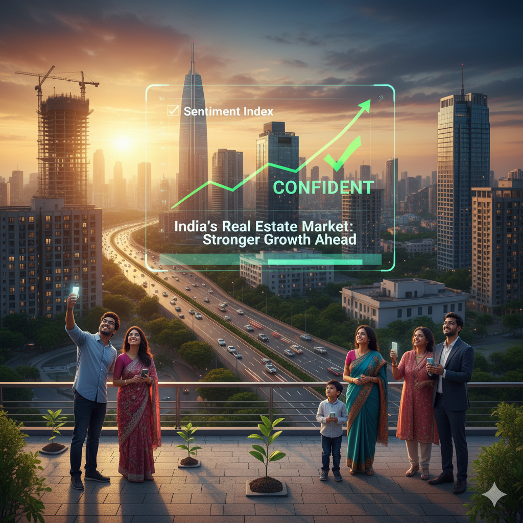 India's real estate market growth